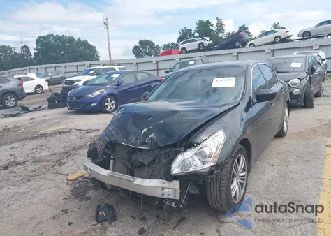 2013 Infiniti G37 Journey from USA, damaged, VIN JN1CV6AP1DM722267